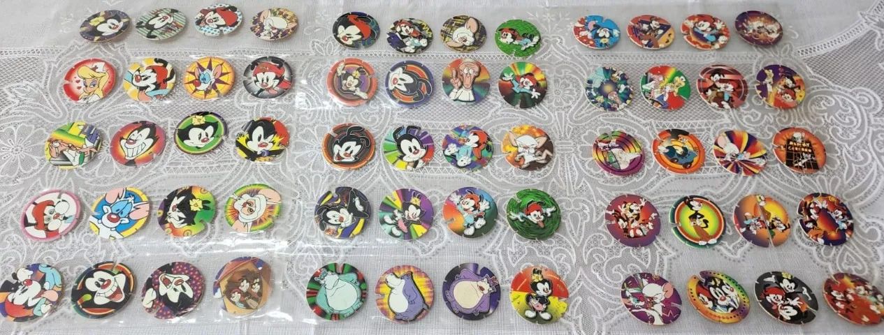 Coleção Tazos Animaniacs Elma Chips