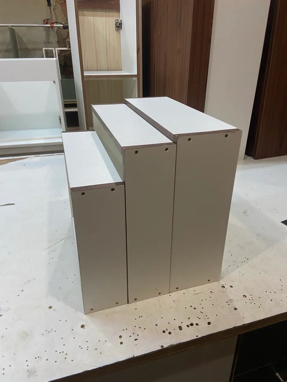 Conjunto Nichos de MDF Consulte a Descrição para Medidas! Aceito Cartão!! - Foto 3