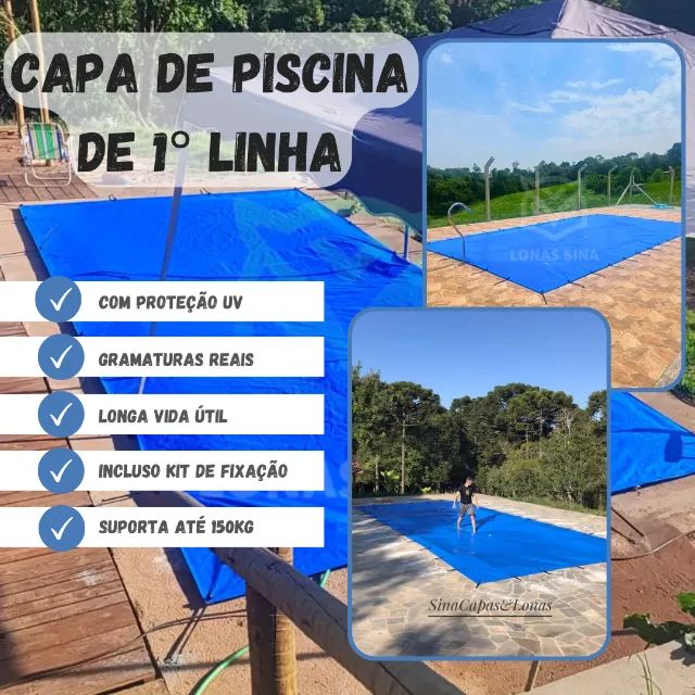 Capa Protetora para Piscina 