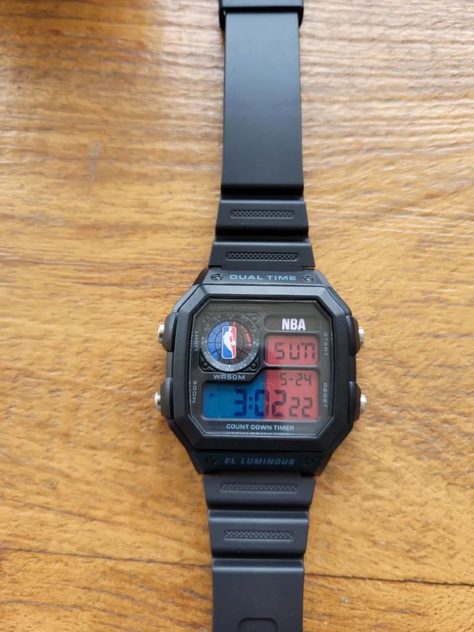 Relógio Custom NBA - base skmei 1299 - novo - Foto 2