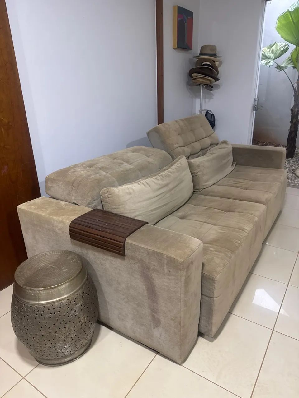 Sofá cama excelente fabricação