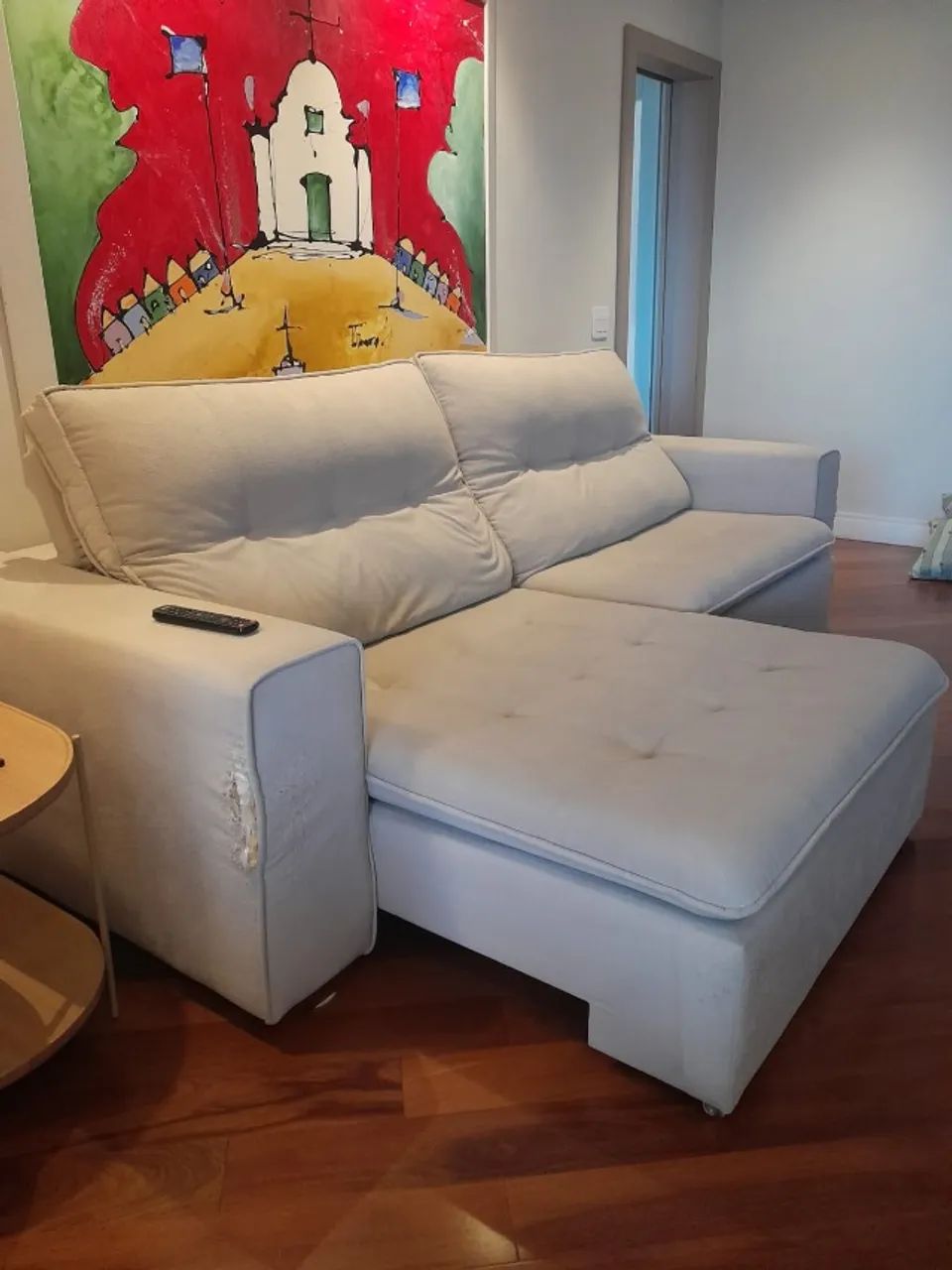 Sofa Retratil e Reclinavel 4 lugares - Foto 5