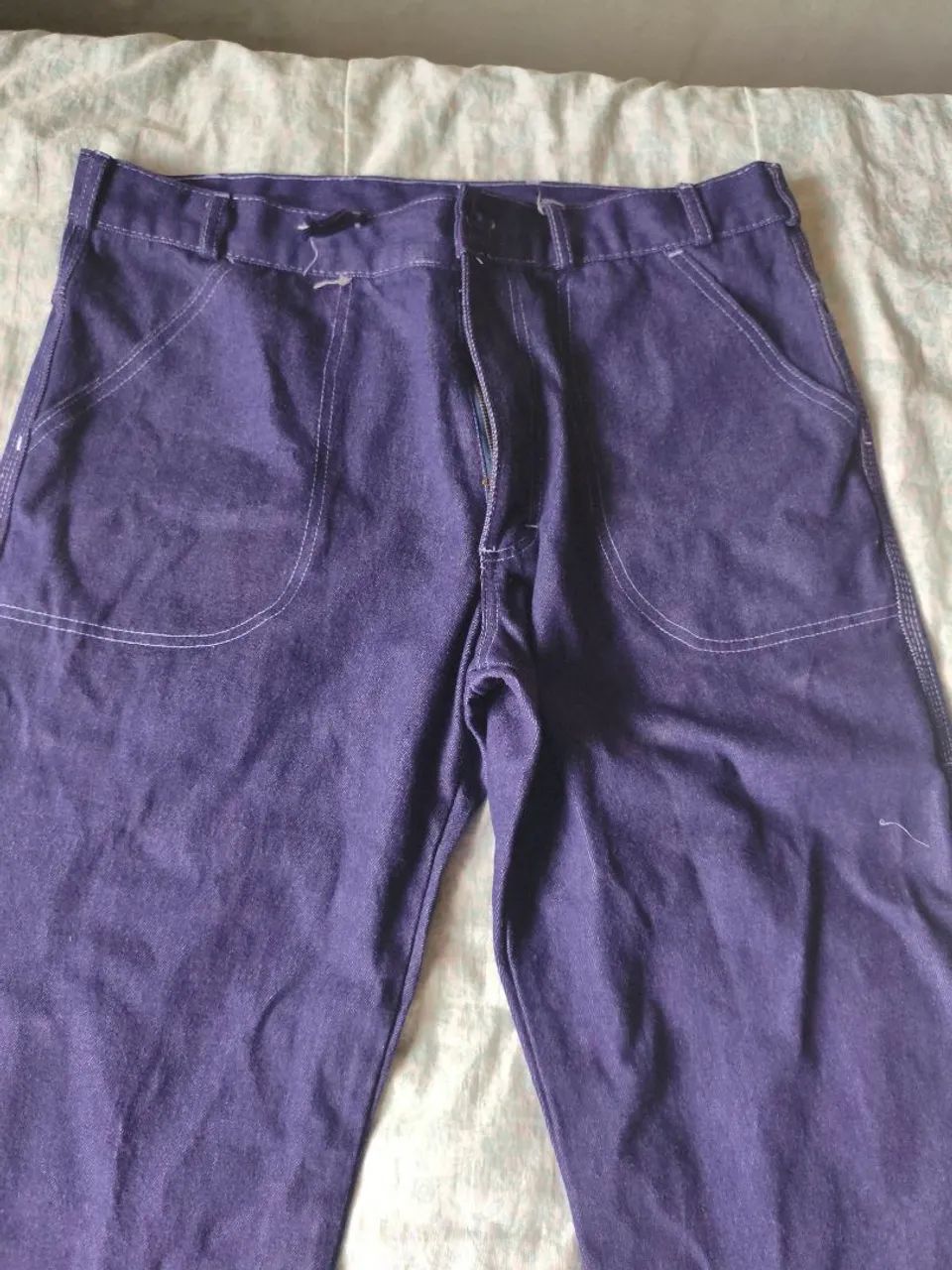 Calça masculina jeans 48 COM DEFEITO  - Foto 2