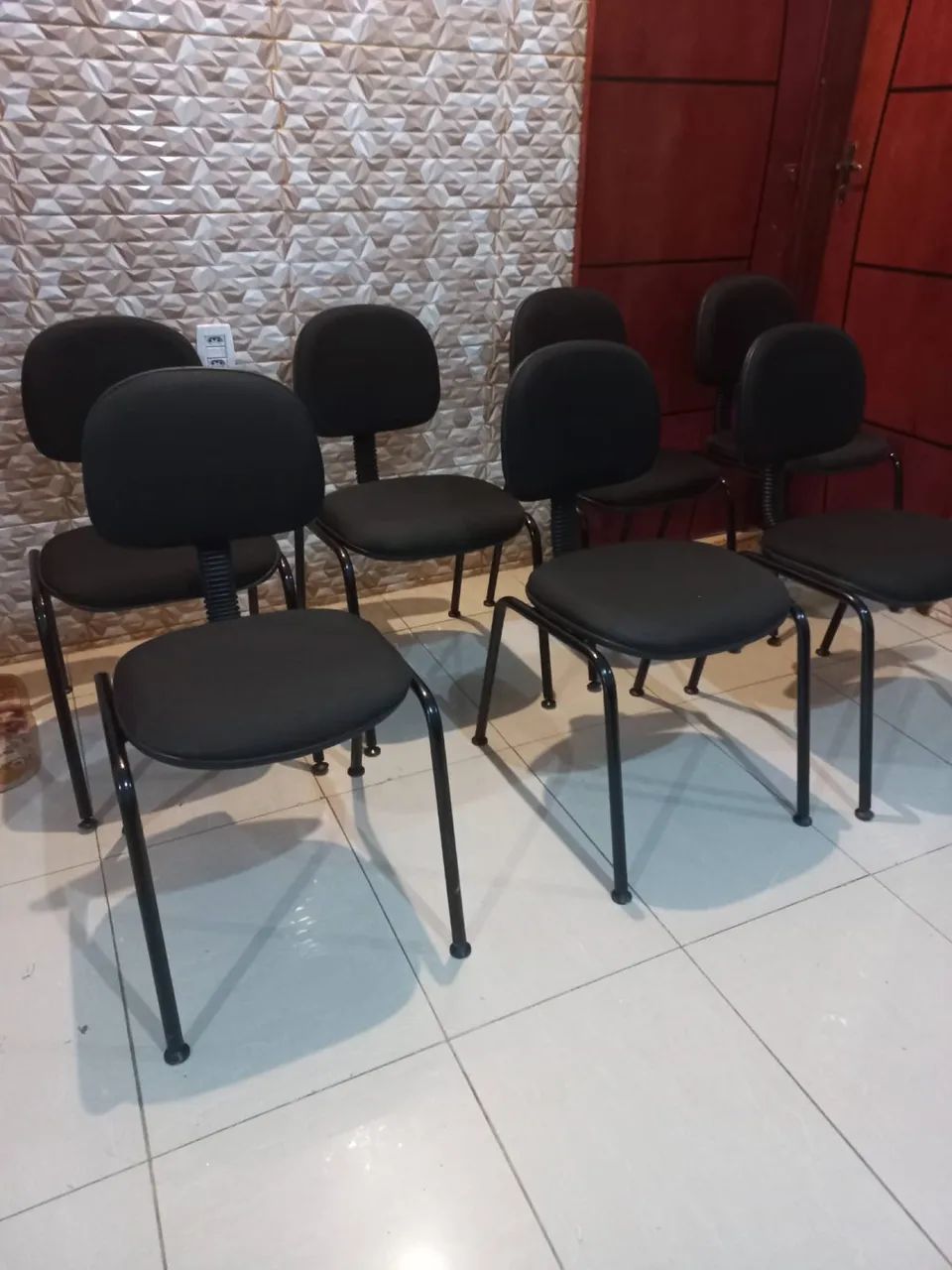 Cadeira secretária fixa - Foto 2