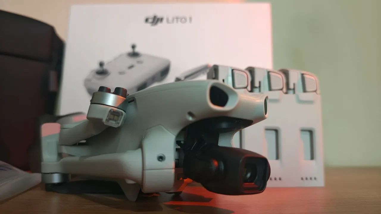 Drone DJI NOVO e LACRADO modelo Lito 1 combo  - Foto 4