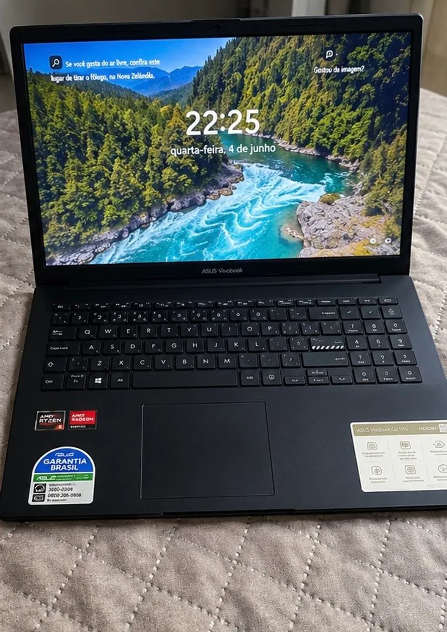 Notebook ASUS Vivobook Go 15 Ryzen 5 8GB 512GB SSD - Foto 2