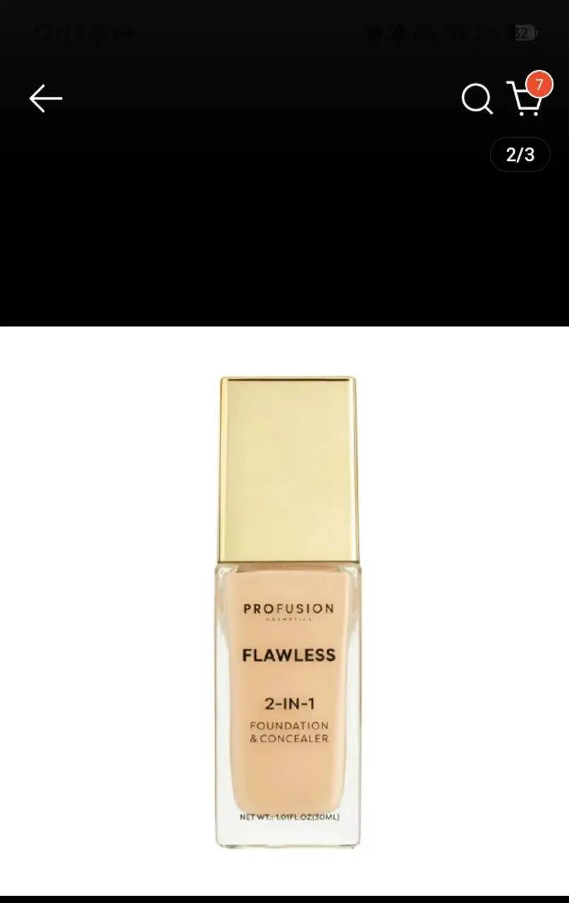 Base e Corretivo Profusion Flawless 2 em 1 - Foto 2