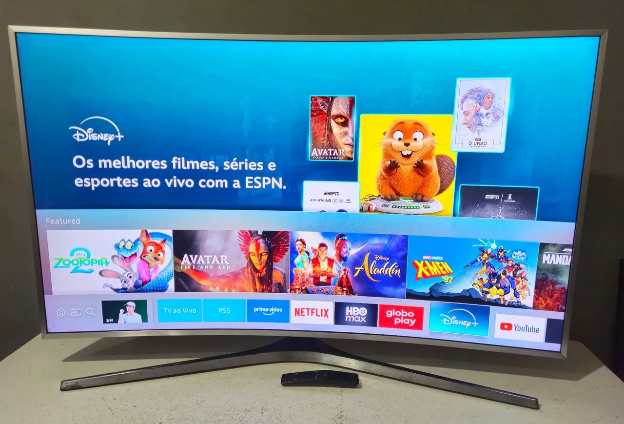 Smart TV Samsung 50" 4K UHD Curved