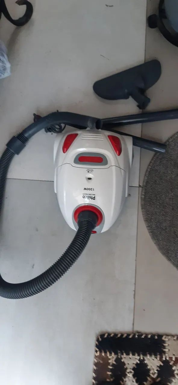 Aspirador funcionando perfeitamente 