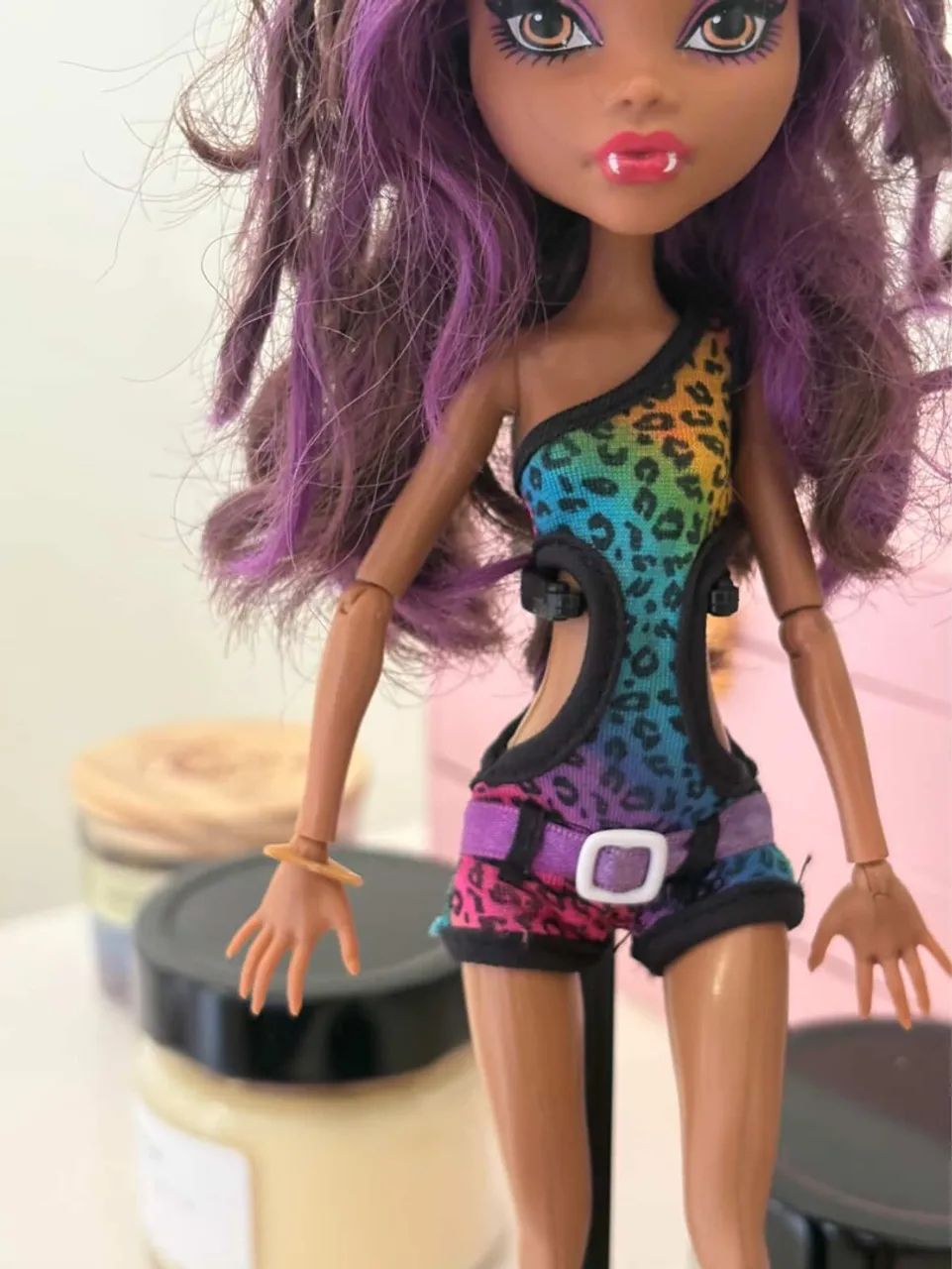 Monster High Boneca Clawdeen Wolf - Gloom Beach  - Foto 4