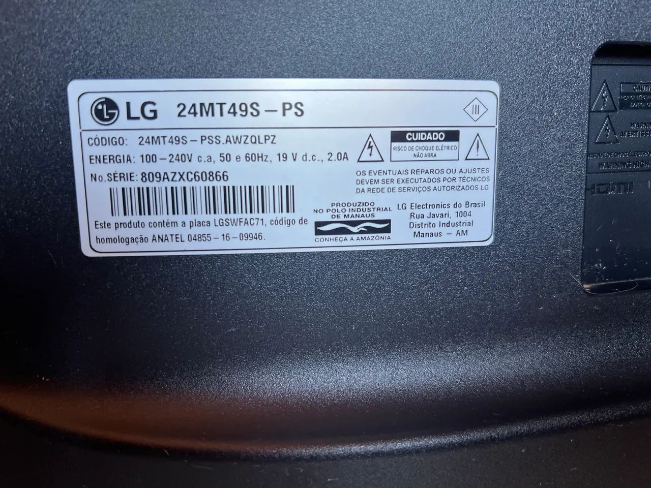 Smart TV LG 24 polegadas  - Foto 5