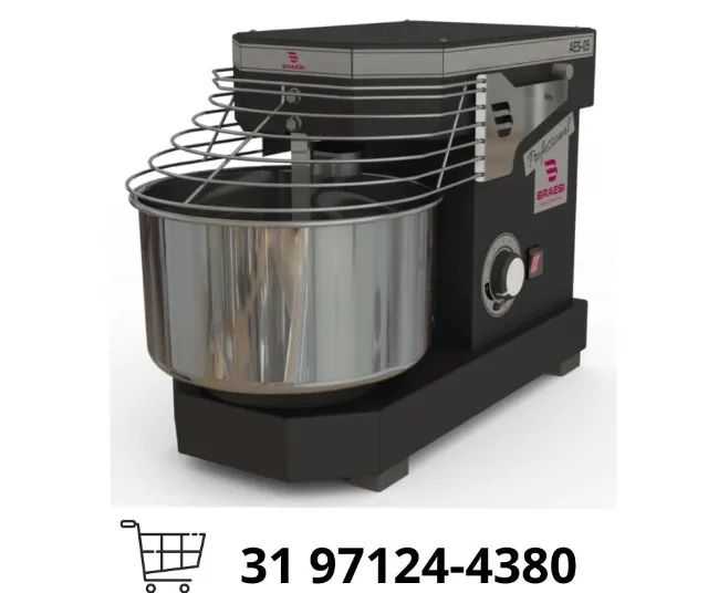 Amassadeira Espiral 5Kg Braesi Bivolt Nova