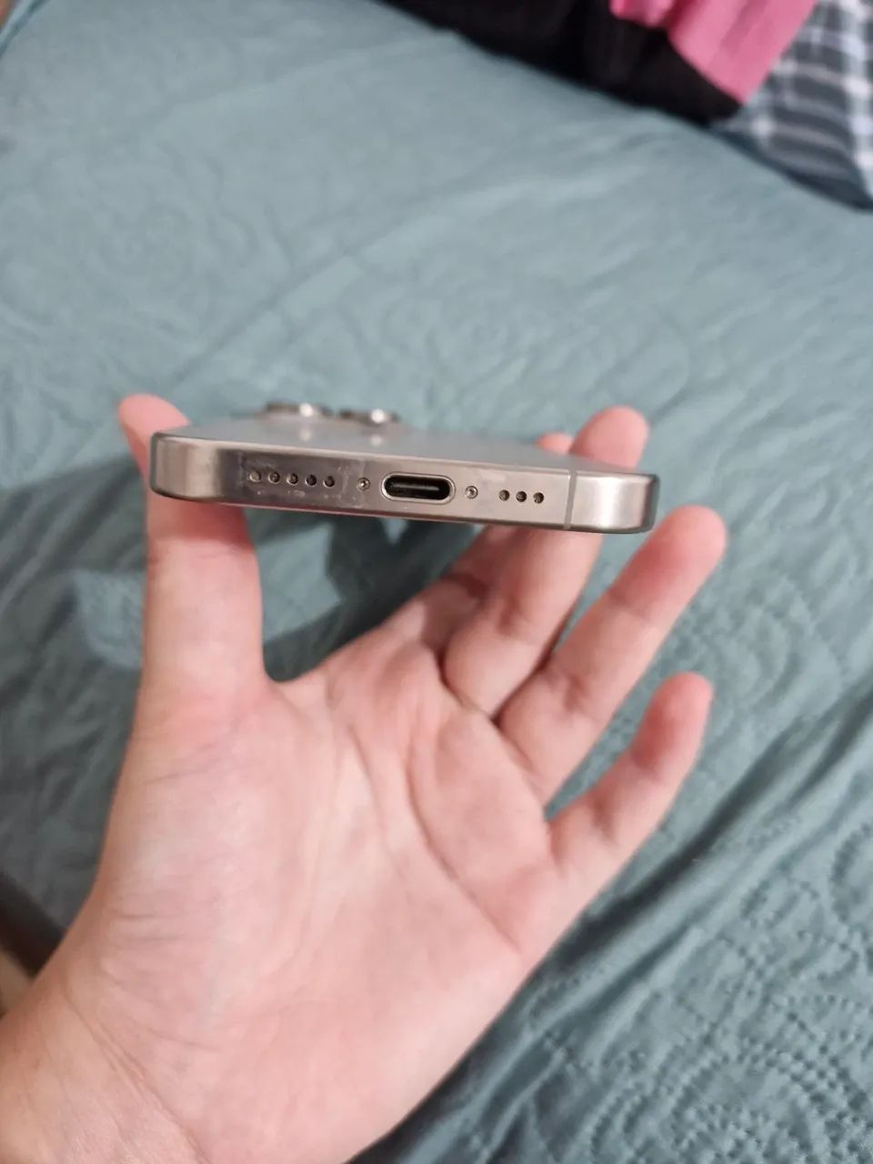 Iphone 15 Pro Titânio natural - 256gb - Foto 2