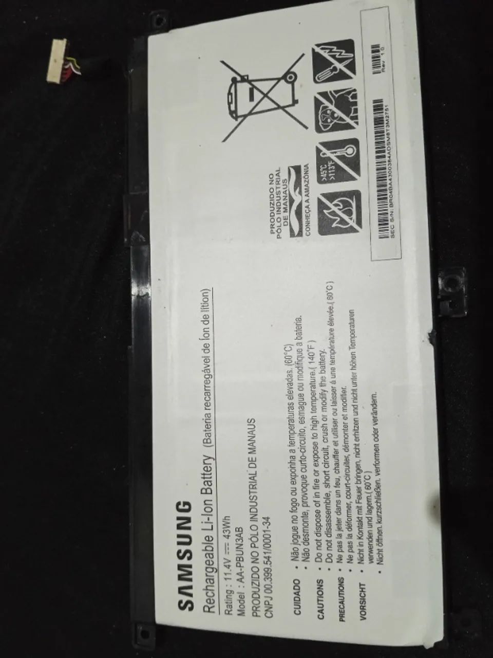 Bateria de Notebook Samsung - ORIGINAL - Foto 2