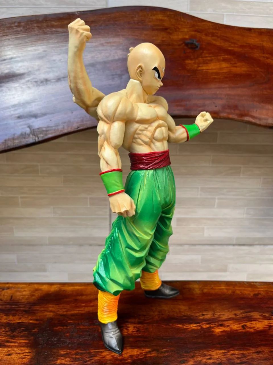 Action Figure Dragon Ball - Tenshinhan 4 Braços 30cm - Foto 5