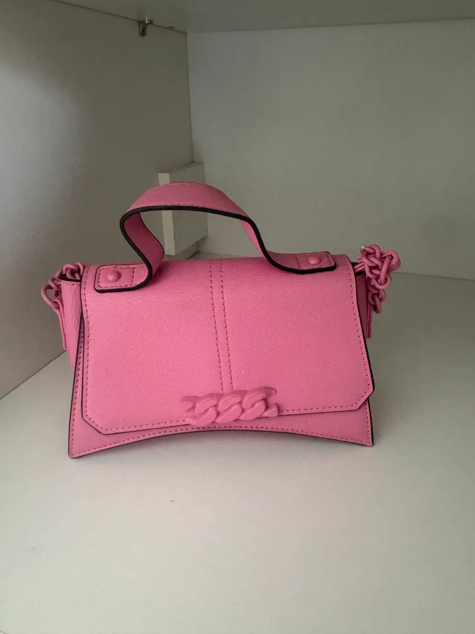 Vendo Bolsa rosa nunca usada 