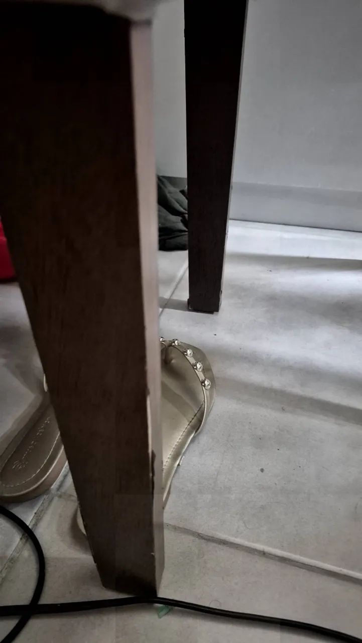 4 Cadeiras de jantar estofada Mila Cel Móveis - Foto 3