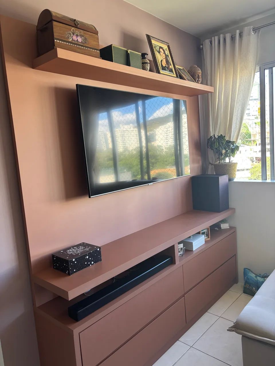 Painel planejado para TV 