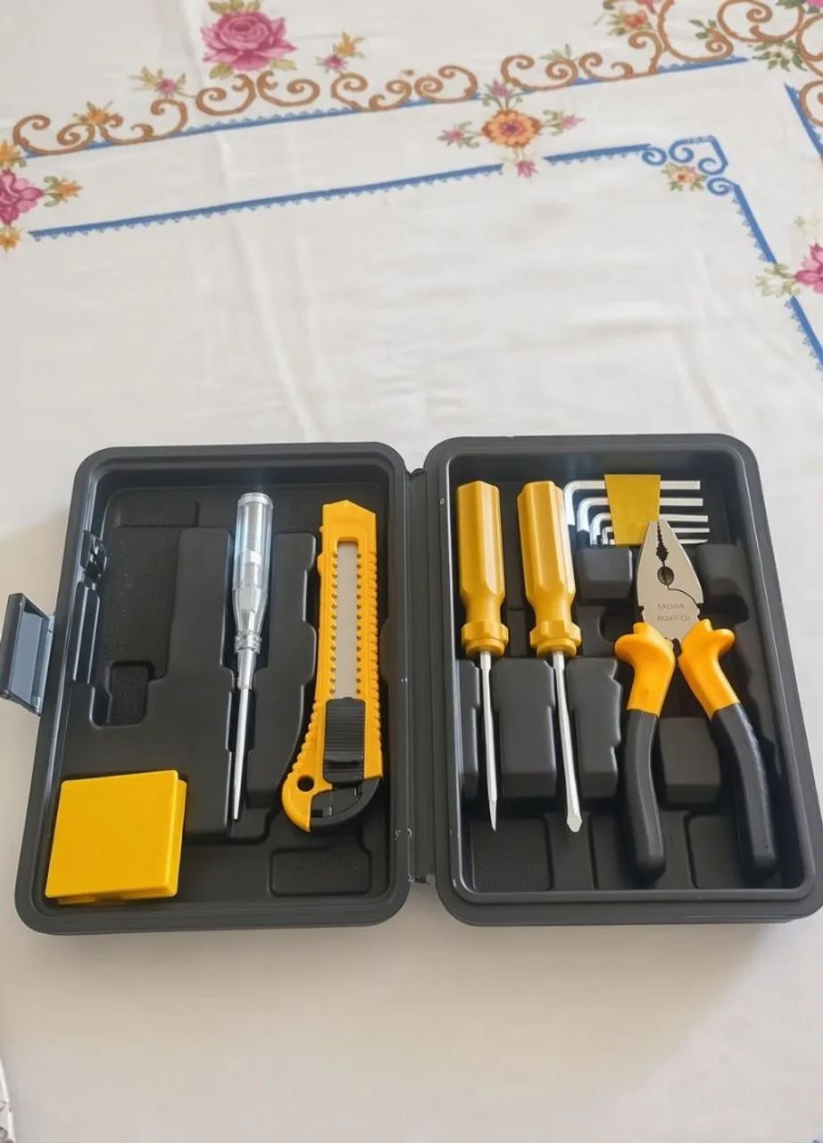 Kit Ferramentas 12 peças Titanium junto com maleta. - Foto 3