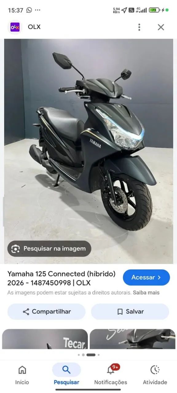 Yamaha 125 Connected (híbrido) 2026 - 1505014139 | OLX