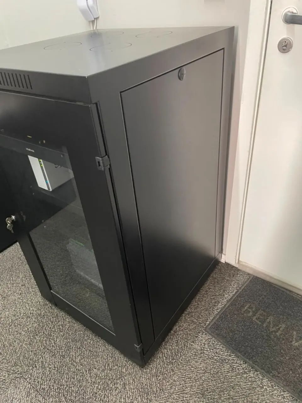 RACK TELECOM PISO 22U X 600MM - Foto 2