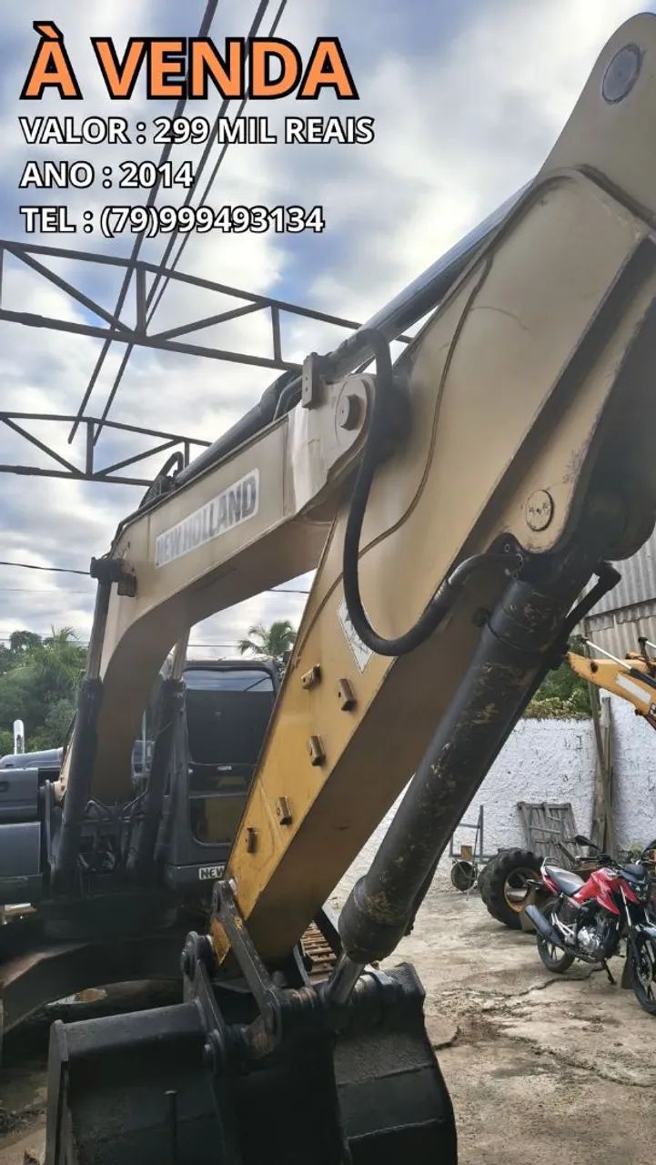 ESCAVADEIRA NEW HOLLAND E215B - Foto 3