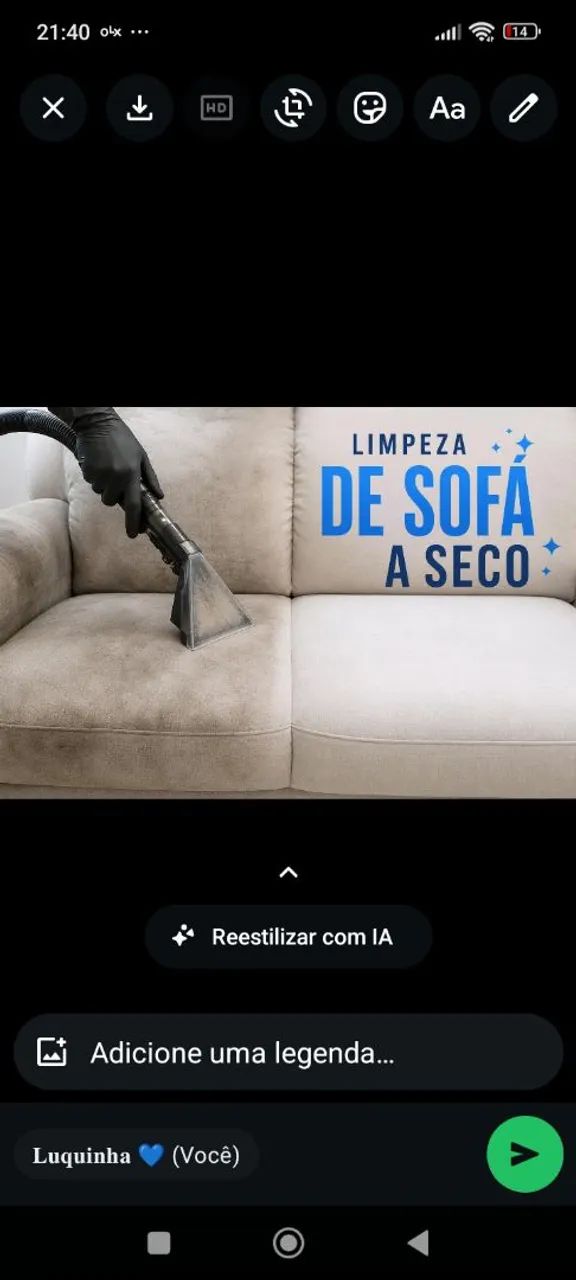 Limpeza Profissional de Sofás a Seco