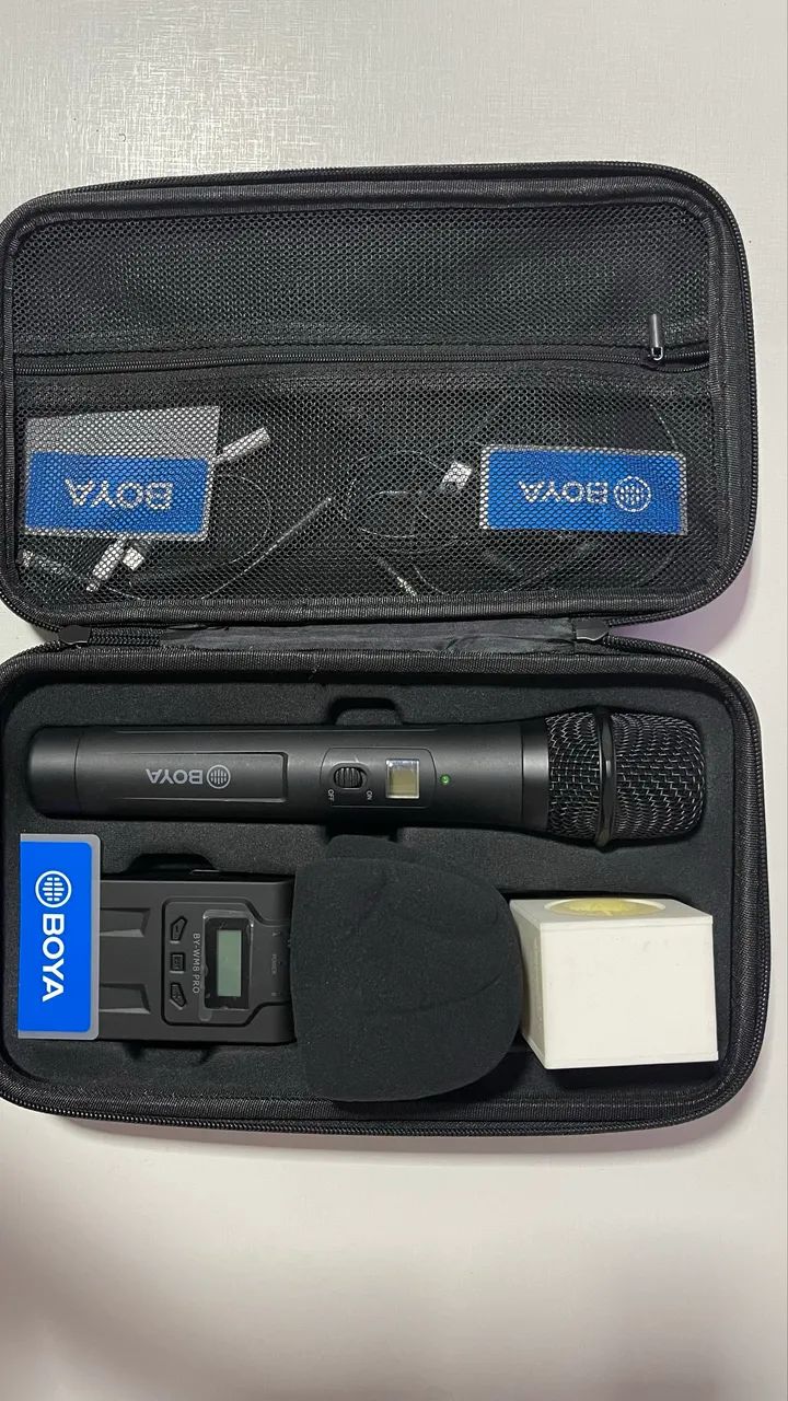 Microfone boia para fazer externa com o iPhone e Android