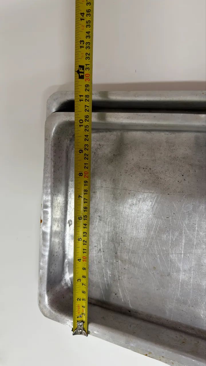 Duas formas em aluminio