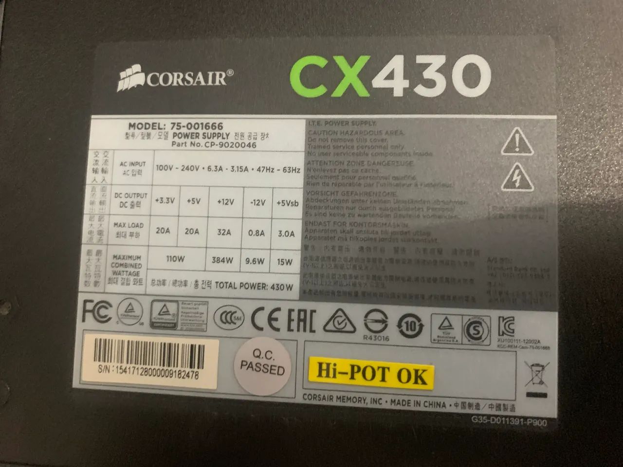 Fonte corser cx 430 - Foto 3