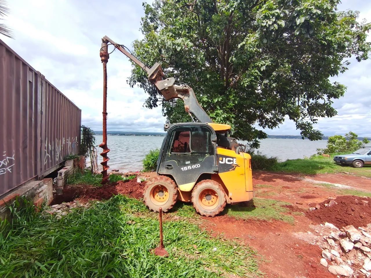 Bobcat, mini carregadeira, perfuração  - Foto 4