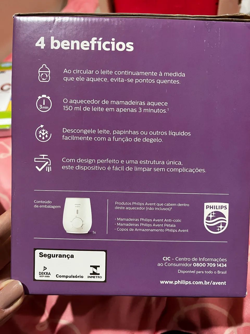 Aquecedor de mamadeira  - Foto 4