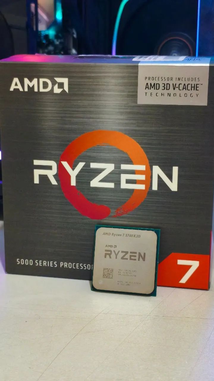 Processador AMD Ryzen 7 5700X3D - Foto 3