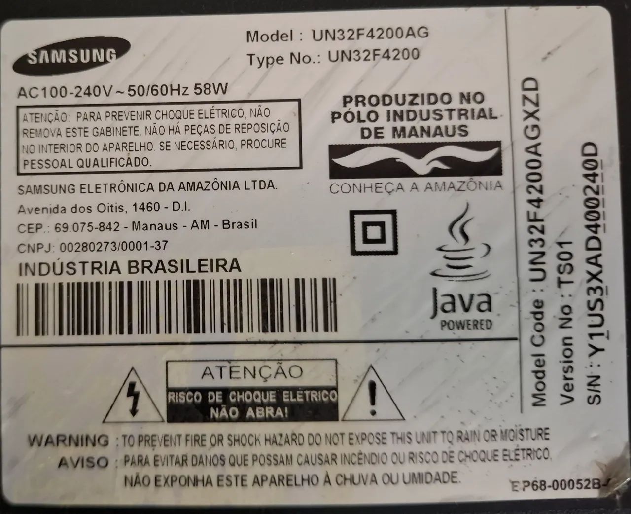 TV Samsung Quebrada 32 Polegadas - Foto 2
