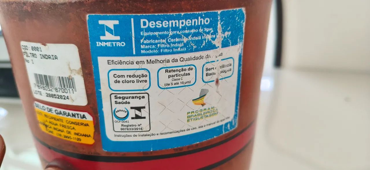 Filtro de  barro para vida saudável  - Foto 3