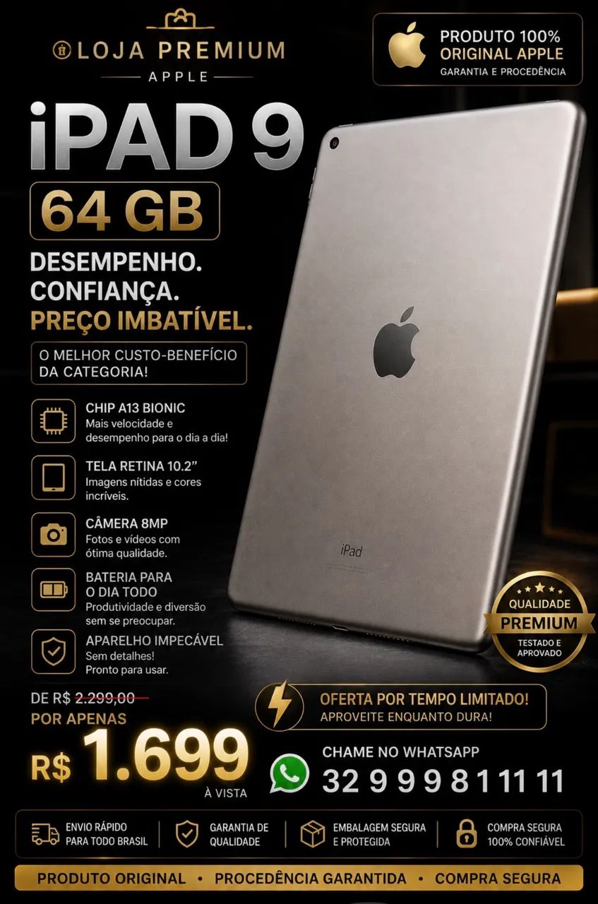 Venda de iphad 9 - Foto 4