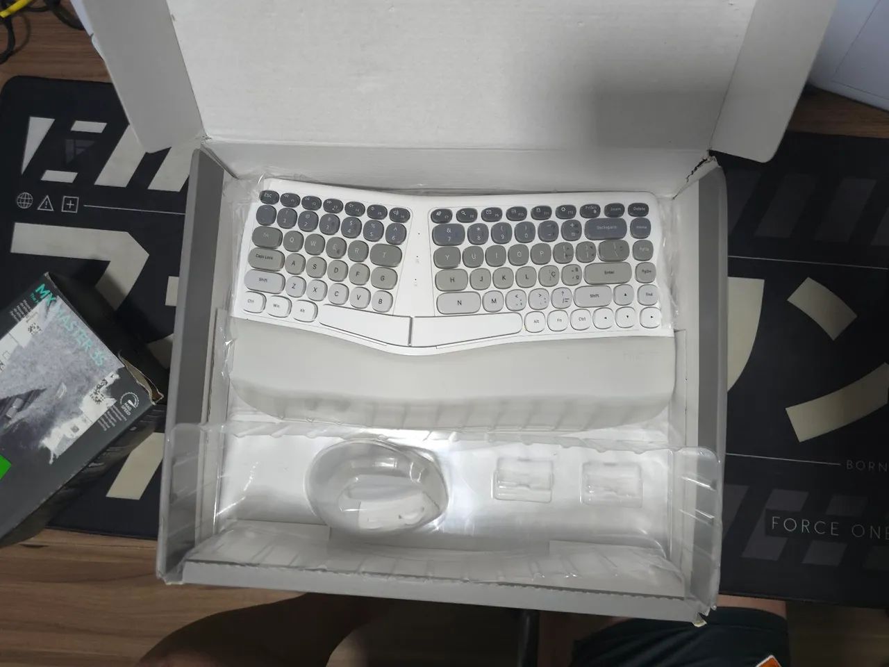 Mouse + Teclado Ergonômico Bomi - Foto 4