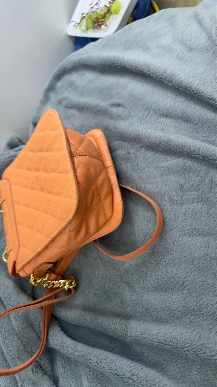 Bolsa  laranja Carmem Steffens  - Foto 3