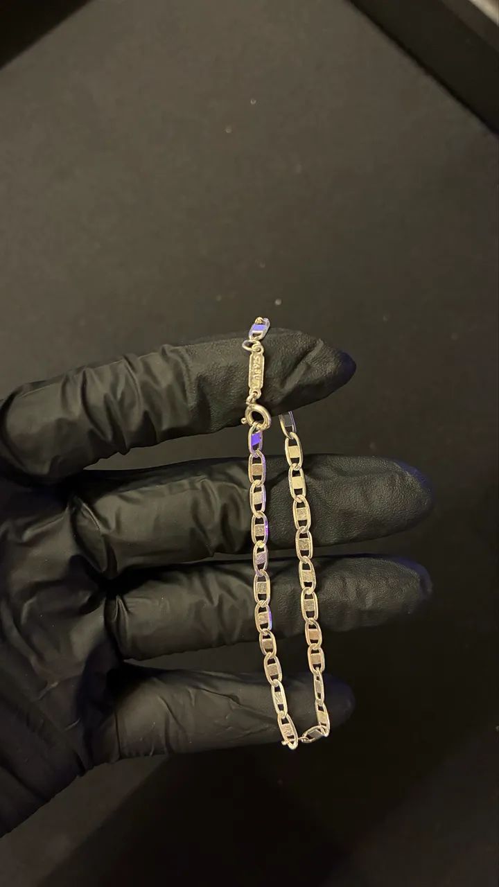Corrente e pulseira Prata 925 - Foto 4