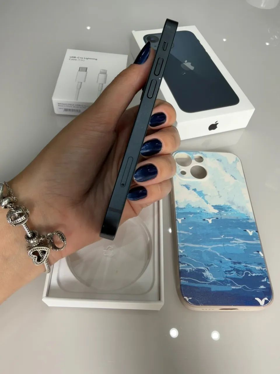 iPhone 13 mini 128GB - Bateria: 73% - Foto 4
