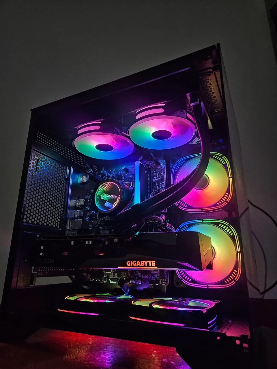 Pc gamer i5 12400f rx 7600 Novo sem uso! - Foto 2