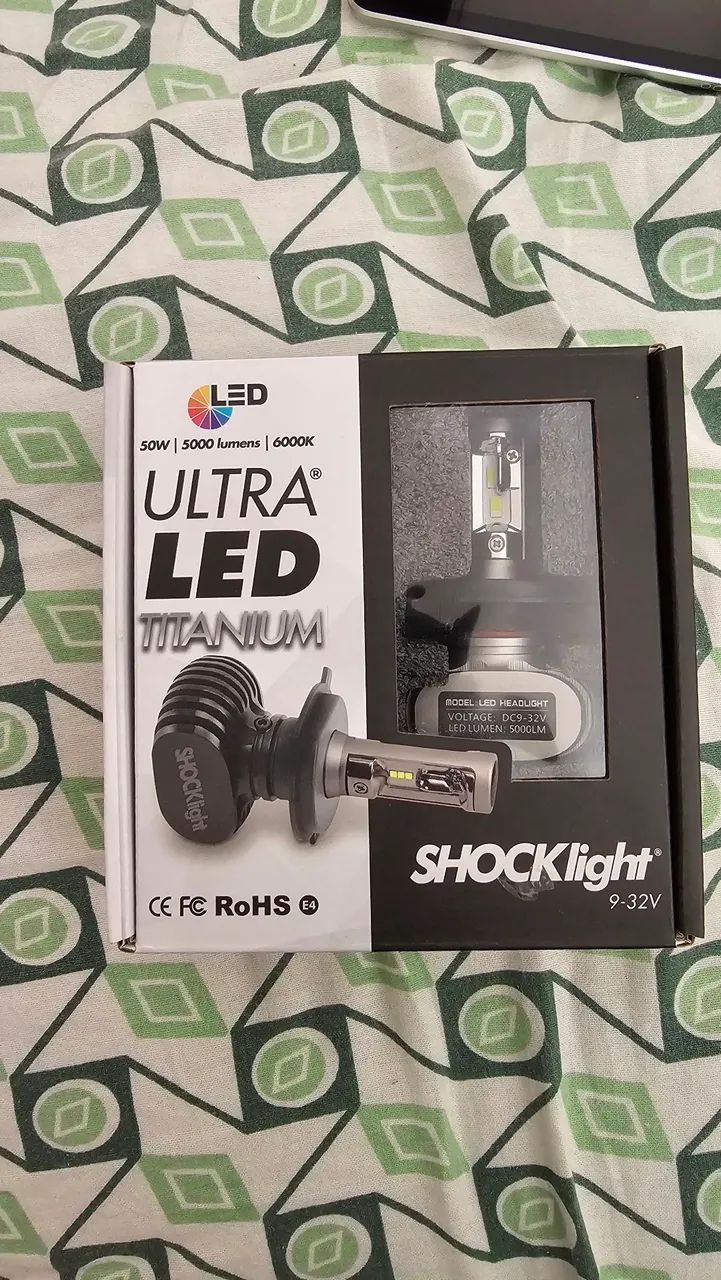 Lâmpada ultra led shockligth