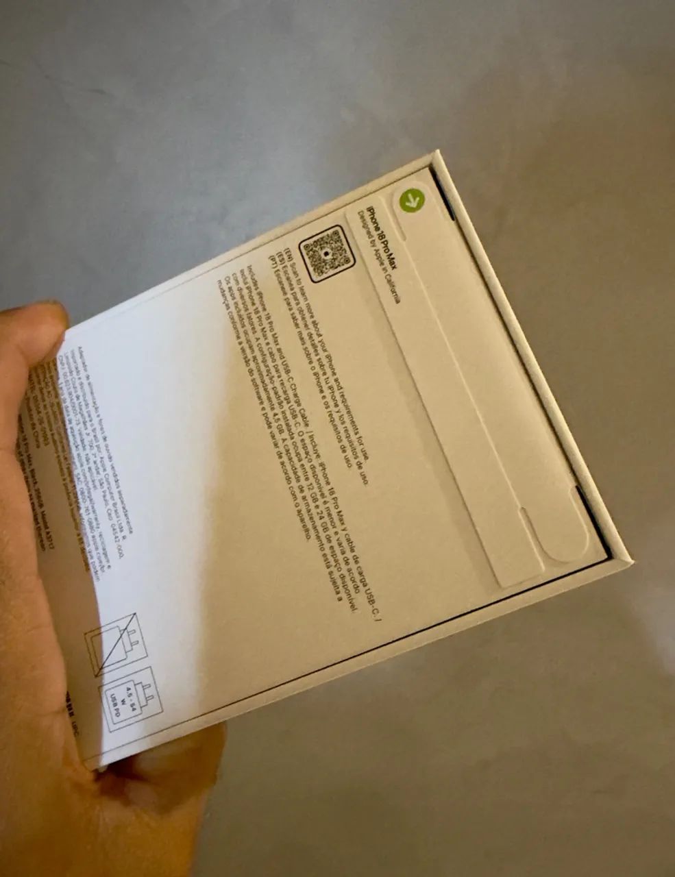 iPhone 18 Pro Max 256GB Preto - Anatel (Lacrado) - Foto 3