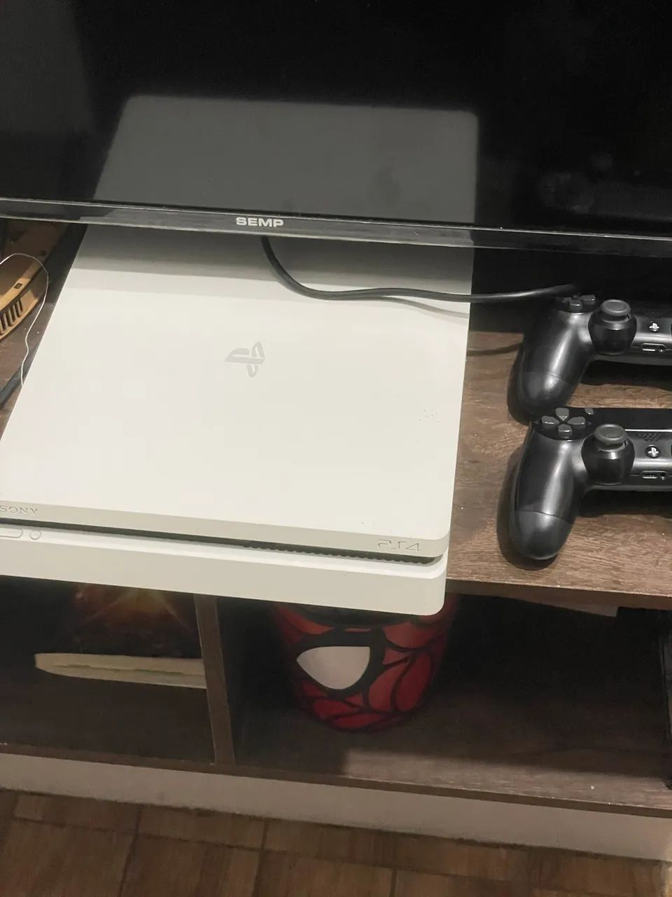 Ps4 slim branco  - Foto 5