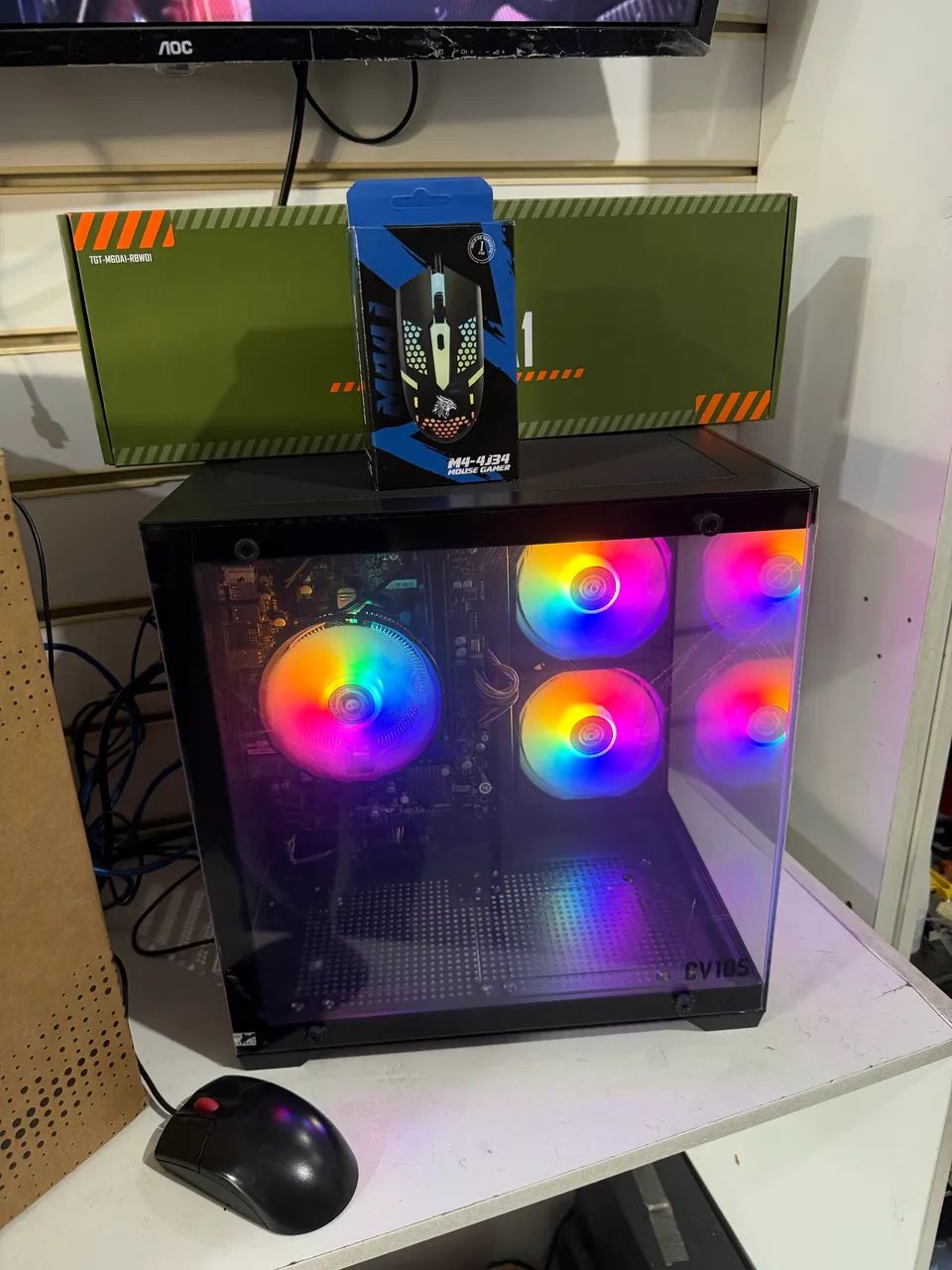 Pc Gamer AQUARIUM I5 Novo, Lacrado na Caixa  - Foto 2
