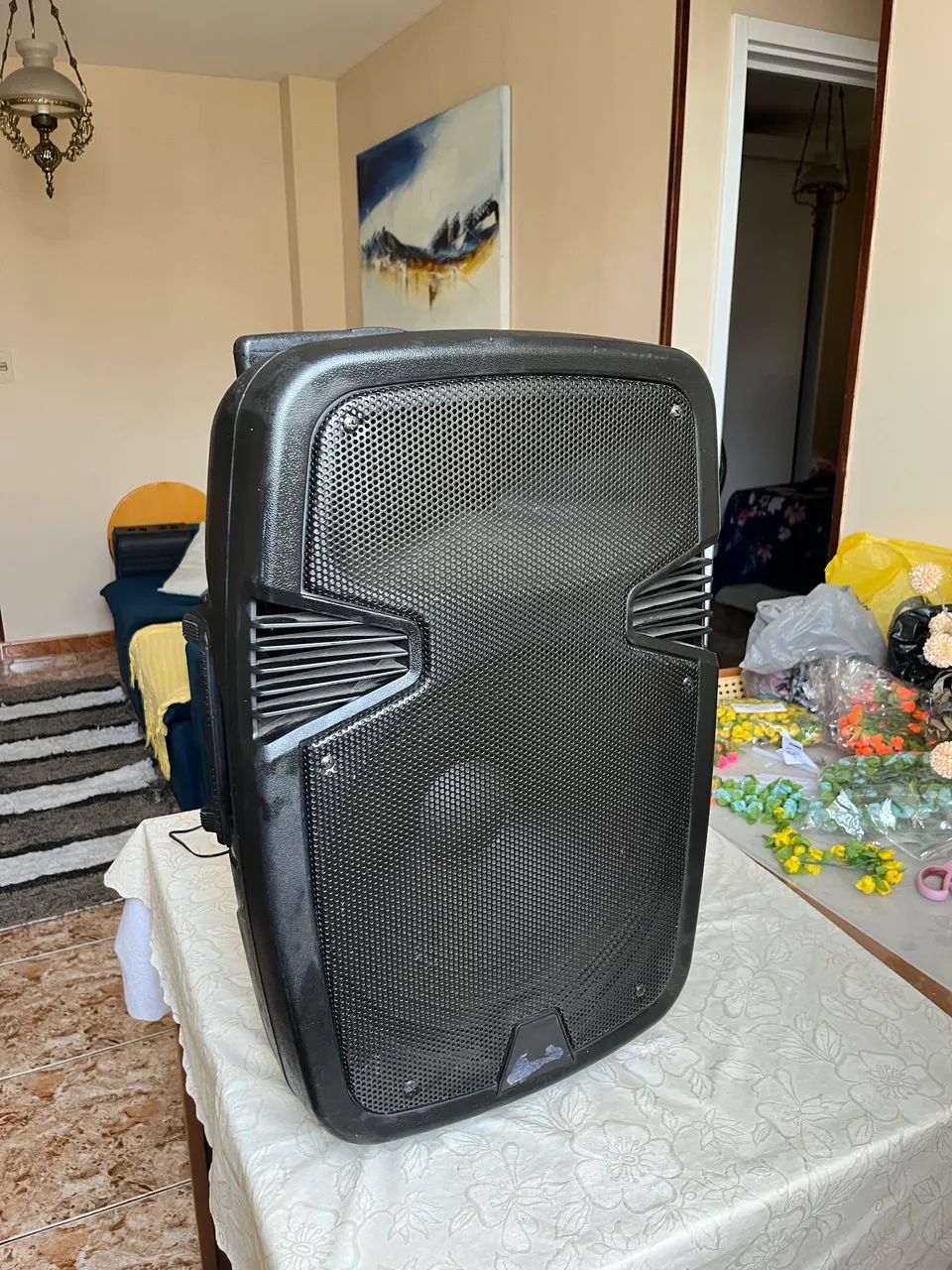 Caixa de Som Amplificada Multilaser SP278 250W RMS Bluetooth - Funcionando na Tomada - Foto 3