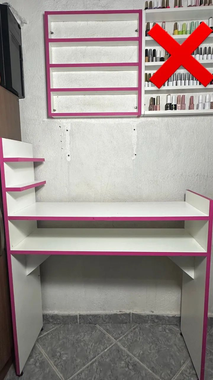 Mesa manicure + expositor