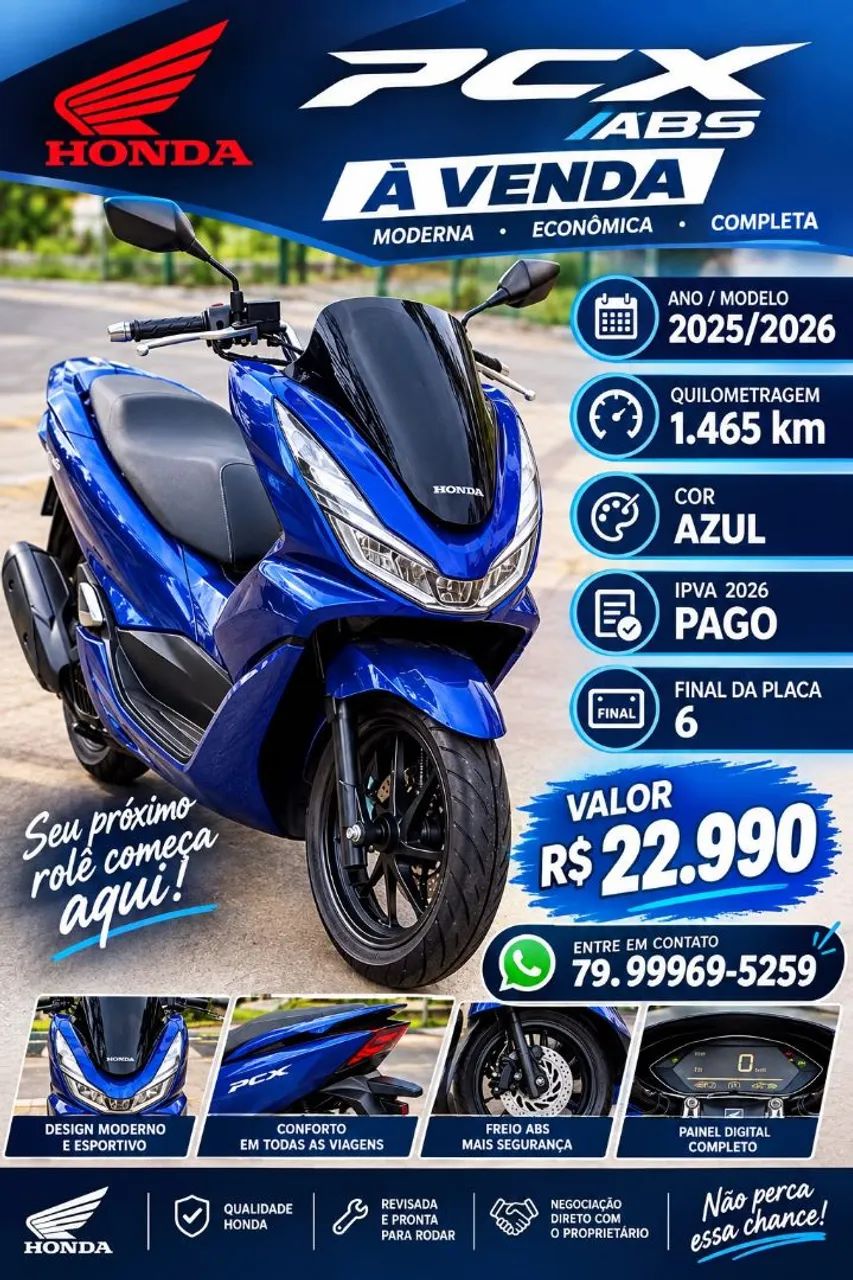 Honda PCX 2026 NOVA