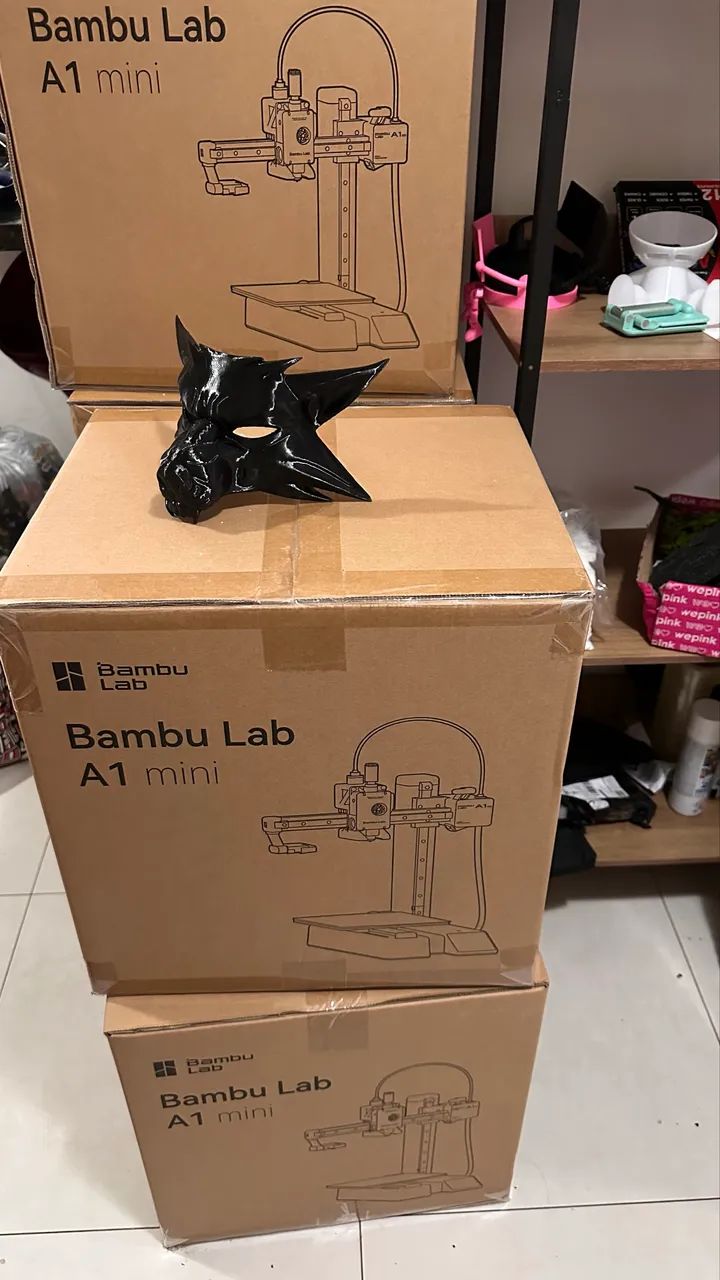 Impressora 3d A1 mini Bambu Lab - Nova Lacrada  - Foto 3