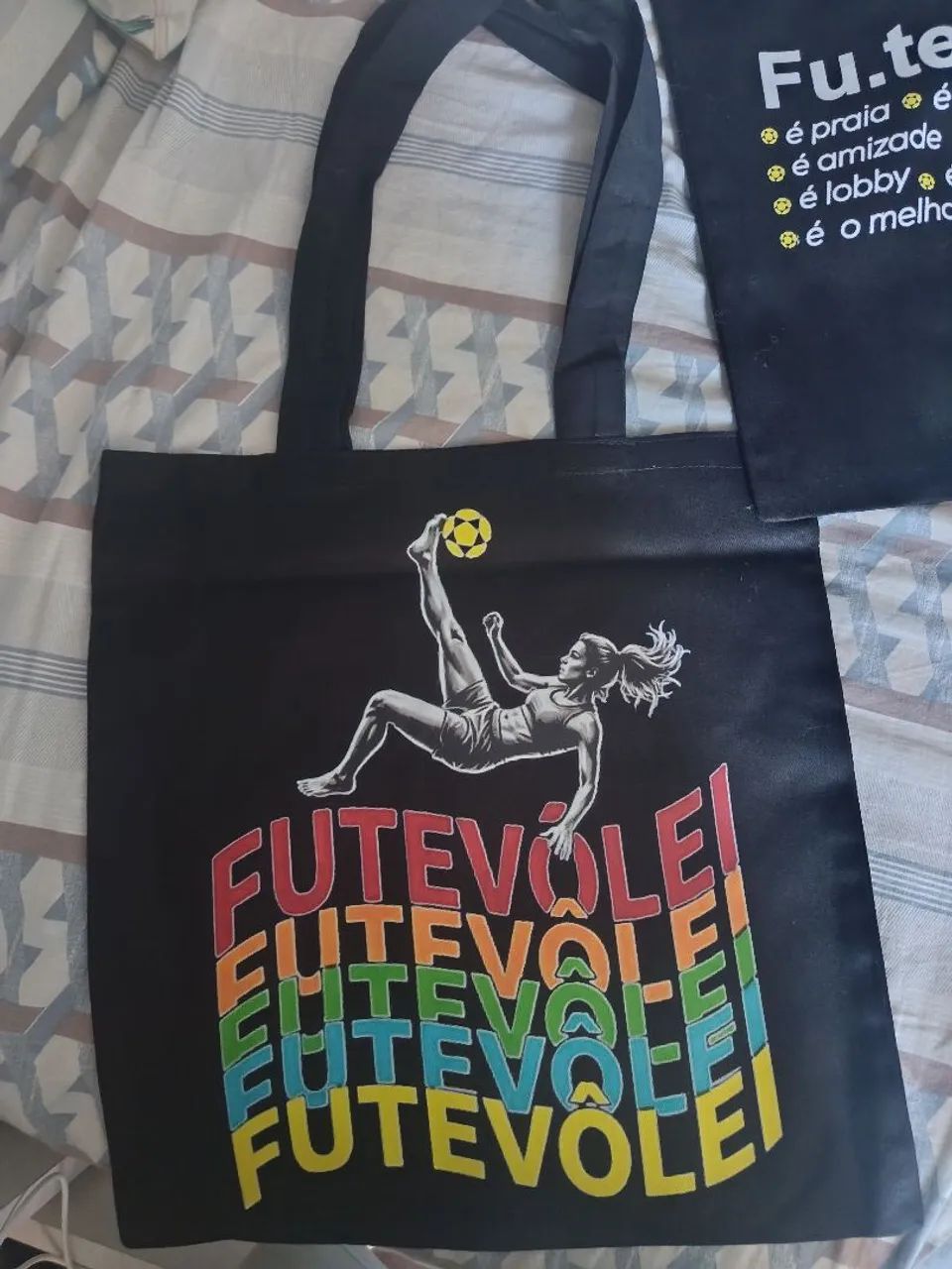 Bolsa Ecobag Futevôlei - Foto 2